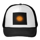 Sun de cerámica anaranjado gorros bordados
