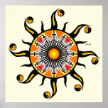 Sun de una cesta impresiones
