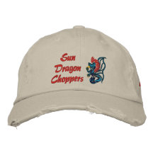 Sun DragonChoppers Gorra De Beisbol Bordada