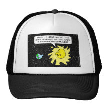 Sun regaña la tierra para el protoplasma creciente gorras de camionero