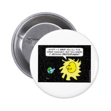 Sun regaña la tierra para el protoplasma creciente pin