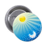 Sun y botón de la luna