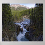 SUNWAPTA FALLS - CANADIENSE ROCKIES IMPRESIONES