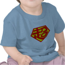 Super héroe chino camiseta