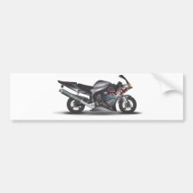 Superbike Etiqueta De Parachoque