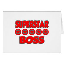 Superestrella Boss Felicitacion