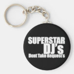 Superestrella DJ Llavero Personalizado
