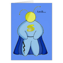Superhéroe Tarjeton