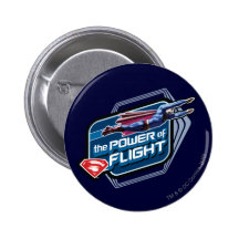 Superhombre el poder del vuelo pins