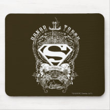 Superhombre - honor, verdad tapetes de ratón