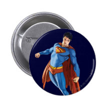 Superhombre que mira abajo pins