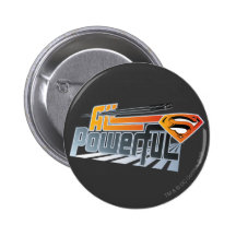 Superhombre todo potente pin