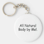 SUPERIOR todo el cuerpo natural Llavero Personalizado