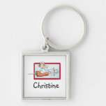 Supernurse - personalice el llavero con nombre de 