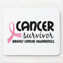 Superviviente - conciencia del cáncer de pecho tapetes de ratones