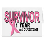 SUPERVIVIENTE del CÁNCER de PECHO 1 año y cuenta Felicitaciones