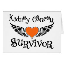 Superviviente del cáncer del riñón felicitación