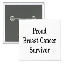 Superviviente orgulloso del cáncer de pecho pin