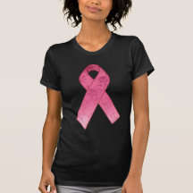 Superviviente rosado de la cinta camisetas