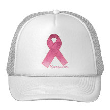 Superviviente rosado de la cinta gorro de camionero