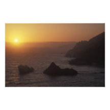 Sur grande de la carretera 101, California, los E. Impresión Fotográfica