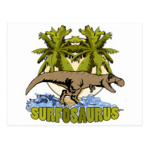 Surfosaurus Tarjetas Postales