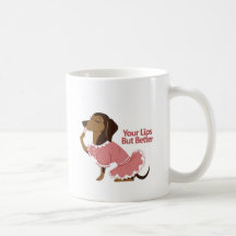 Sus labios pero una mejor taza