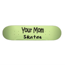 Sus patines de la mamá