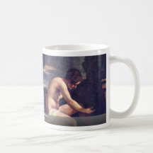 Susana y las ancianos, por Guercino Taza De Café