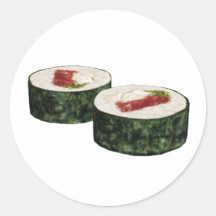 Sushi de Futomaki Maguro Pegatina