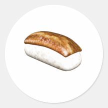 Sushi de Nigiri Anago Etiqueta
