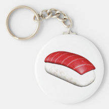 Sushi de Nigiri Maguro Llaveros Personalizados
