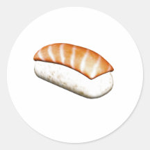 Sushi del motivo de Nigiri Etiquetas