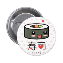 Sushi lindo pins