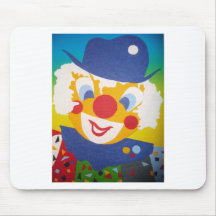 Süßer Clown Mauspad