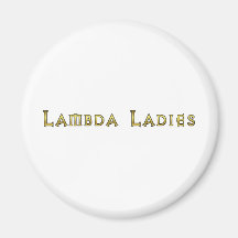 Swag de las señoras de la lambda iman de frigorífico