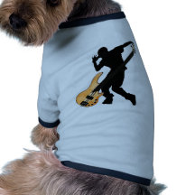 Swag del bajista camiseta de perrito