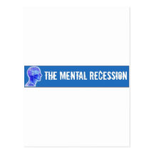 Swag mental de la recesión tarjetas postales