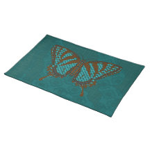 Swallowtail nativo Placemat Mantel Individual