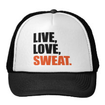 sweat baseball cap