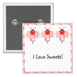 SweetBee manosea el botón del personalizable de la Pins
