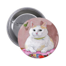 Sweetie del Sashimi del gato del sushi Pins