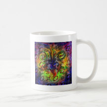 Swirly hace frente taza