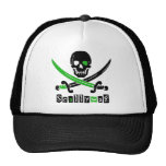 &Swords del cráneo del PIRATA Gorro De Camionero