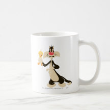 Sylvester con Tweety Tazas De Café