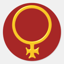 Symbol Planet Venus Sticker