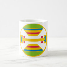 Symbol Schild Afrika shield africa Tasse