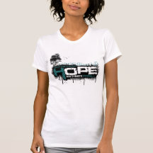 T-Cortocircuito de la esperanza (para mujer) Camiseta