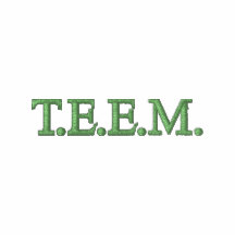 T.E.E.M. Sudadera con capucha bordada