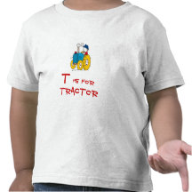 T está para el tractor camisetas